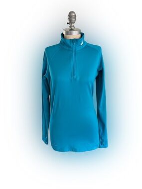 Nike Pro Combat Dri-Fit Fitted Women’s Long Sleeve Quarter Zip up Top. Size M